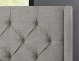 Verona Upholstered Footboard Full Storage Bed in Speckled Grey by Modus Furniture at Eve Furniture