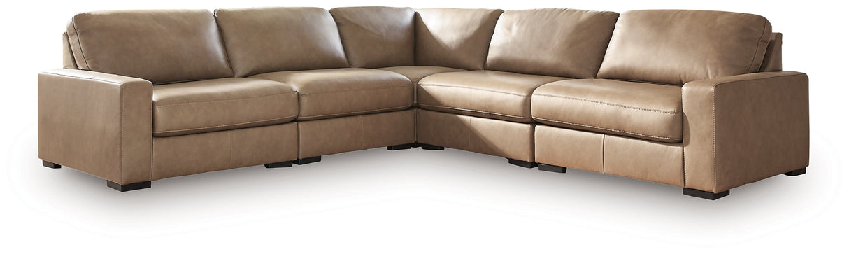Veronella Sahara 5-Piece Sectional by Ashley at Eve Furniture
