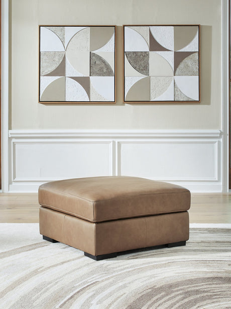 Veronella Sahara Oversized Accent Ottoman by Ashley at Eve Furniture