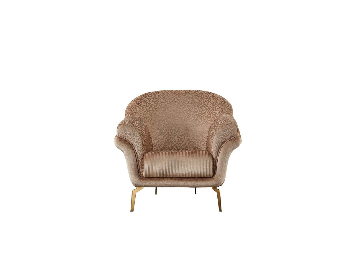 Versace Beige Chair by Furnia at Eve Furniture