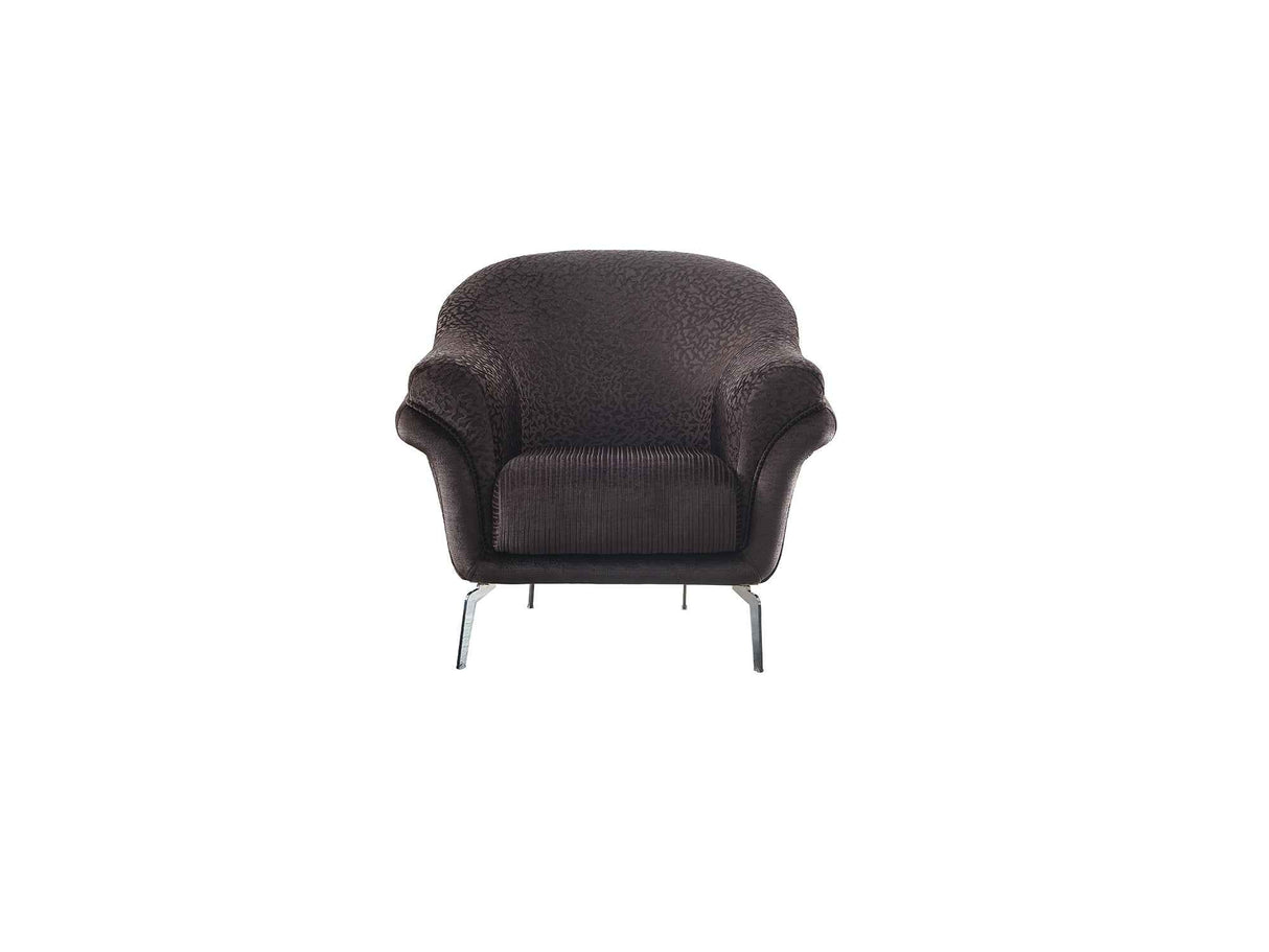 Versace Chair Dark Grey by Furnia at Eve Furniture