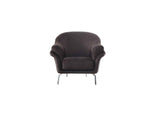 Versace Chair Dark Grey by Furnia at Eve Furniture