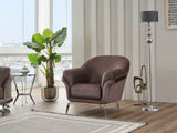 Versace Chair Dark Grey by Furnia at Eve Furniture