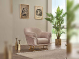 Versace Cream Chair by Furnia at Eve Furniture