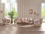 Versace Cream Chair by Furnia at Eve Furniture