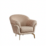Versace Cream Chair by Furnia at Eve Furniture