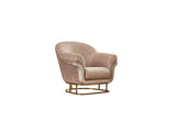 Versace Cream Chair by Furnia at Eve Furniture