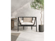 Versailles Accent Chair in Black, Natural Cane and Cream (set of 2) by Manhattan Comfort at Eve Furniture