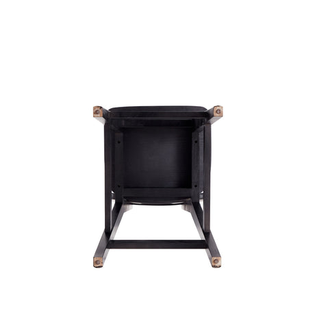 Versailles Counter Stool in Black and Natural Cane by Manhattan Comfort at Eve Furniture