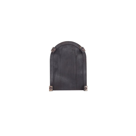 Versailles End Table in Black and Natural Cane by Manhattan Comfort at Eve Furniture