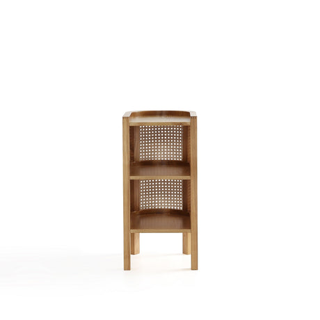 Versailles End Table in Nature Cane (set of 2) by Manhattan Comfort at Eve Furniture