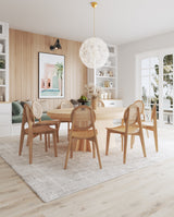 Versailles Round Dining Chair in Nature Cane (set of 2) by Manhattan Comfort at Eve Furniture