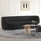 Versoix Black Sofa & Loveseat by Furniture of America at Eve Furniture