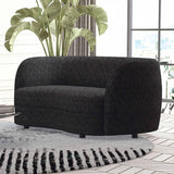 Versoix Black Sofa & Loveseat by Furniture of America at Eve Furniture