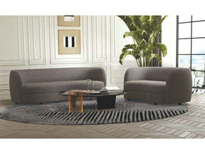 Versoix Charcoal Gray Sofa & Loveseat by Furniture of America at Eve Furniture