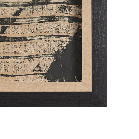 Vertical Horizons by Mercana Studio a Hand Embellished Textured Framed Art Print by Mercana at Eve Furniture