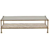 Verto Coffee Table, Beige by Dovetail at Eve Furniture