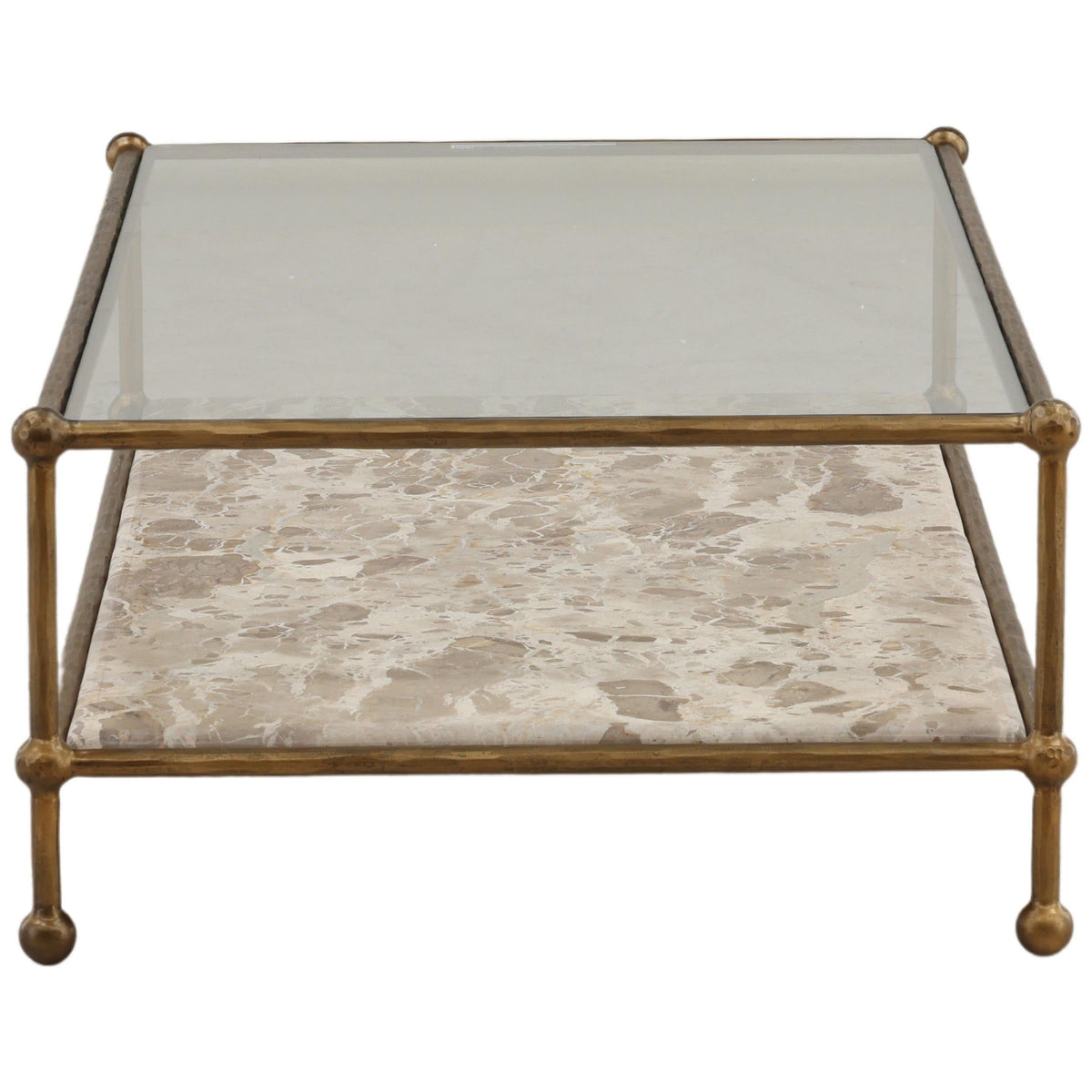 Verto Coffee Table, Beige by Dovetail at Eve Furniture