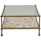Verto Coffee Table, Beige by Dovetail at Eve Furniture