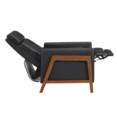 Verve Black Push Back Reclining Chair by Homelegance at Eve Furniture