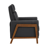 Verve Black Push Back Reclining Chair by Homelegance at Eve Furniture