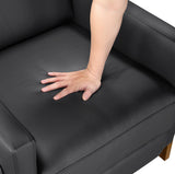 Verve Black Push Back Reclining Chair by Homelegance at Eve Furniture