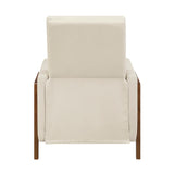 Verve Light Beige Push Back Reclining Chair by Homelegance at Eve Furniture