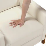 Verve Light Beige Push Back Reclining Chair by Homelegance at Eve Furniture
