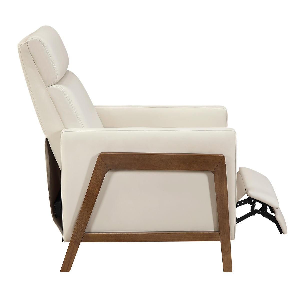 Verve Light Beige Push Back Reclining Chair by Homelegance at Eve Furniture