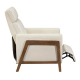Verve Light Beige Push Back Reclining Chair by Homelegance at Eve Furniture