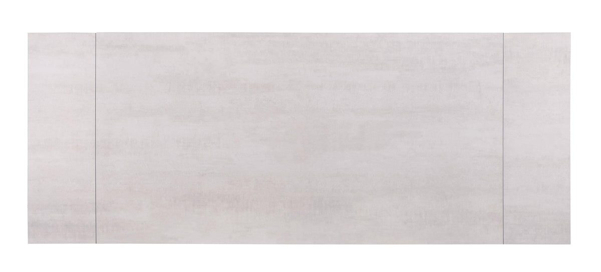 Vesa Beige Glass Top Extendable Dining Table by Coaster at Eve Furniture