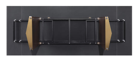 Vesa Beige Glass Top Extendable Dining Table by Coaster at Eve Furniture