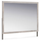 Vessalli Gray Bedroom Mirror (Mirror Only) by Ashley at Eve Furniture