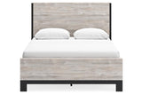 Vessalli Gray Queen Panel Bed by Ashley at Eve Furniture