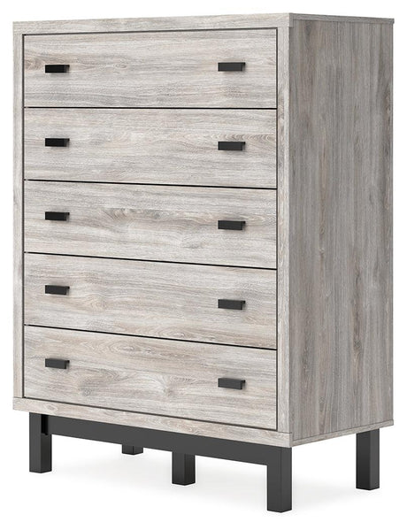 Vessalli Two-tone Chest of Drawers by Ashley at Eve Furniture