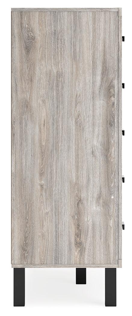 Vessalli Two-tone Chest of Drawers by Ashley at Eve Furniture