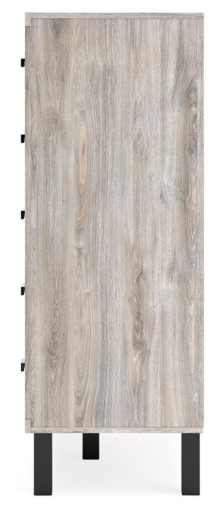 Vessalli Two-tone Chest of Drawers by Ashley at Eve Furniture