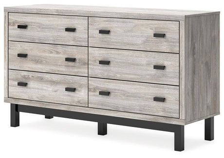 Vessalli Two-tone Dresser by Ashley at Eve Furniture
