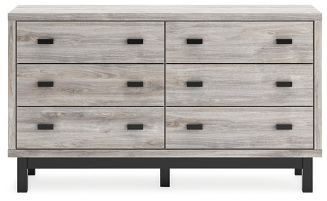 Vessalli Two-tone Dresser by Ashley at Eve Furniture