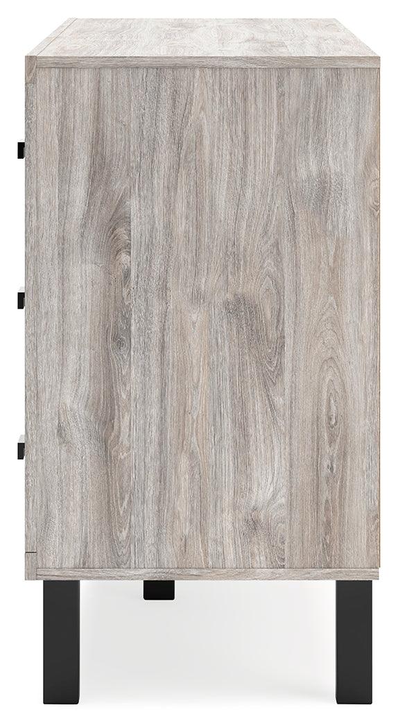 Vessalli Two-tone Dresser by Ashley at Eve Furniture