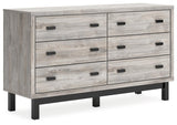 Vessalli Two-tone Dresser by Ashley at Eve Furniture