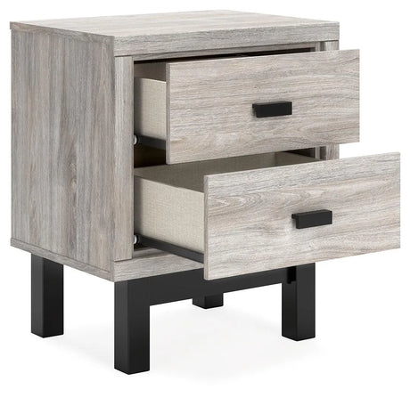 (Special) Vessalli Two-tone Nightstand by Ashley at Eve Furniture