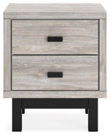 Vessalli Two-tone Nightstand by Ashley at Eve Furniture