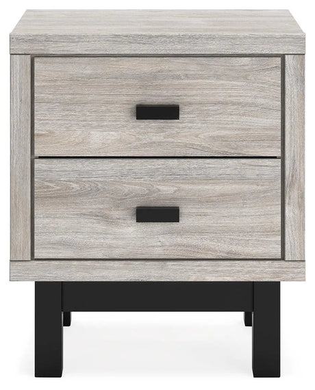 (Special) Vessalli Two-tone Nightstand by Ashley at Eve Furniture