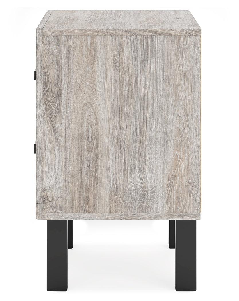 Vessalli Two-tone Nightstand by Ashley at Eve Furniture