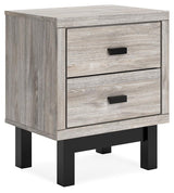 Vessalli Two-tone Nightstand by Ashley at Eve Furniture