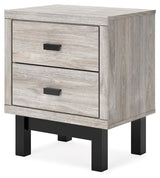 Vessalli Two-tone Nightstand by Ashley at Eve Furniture
