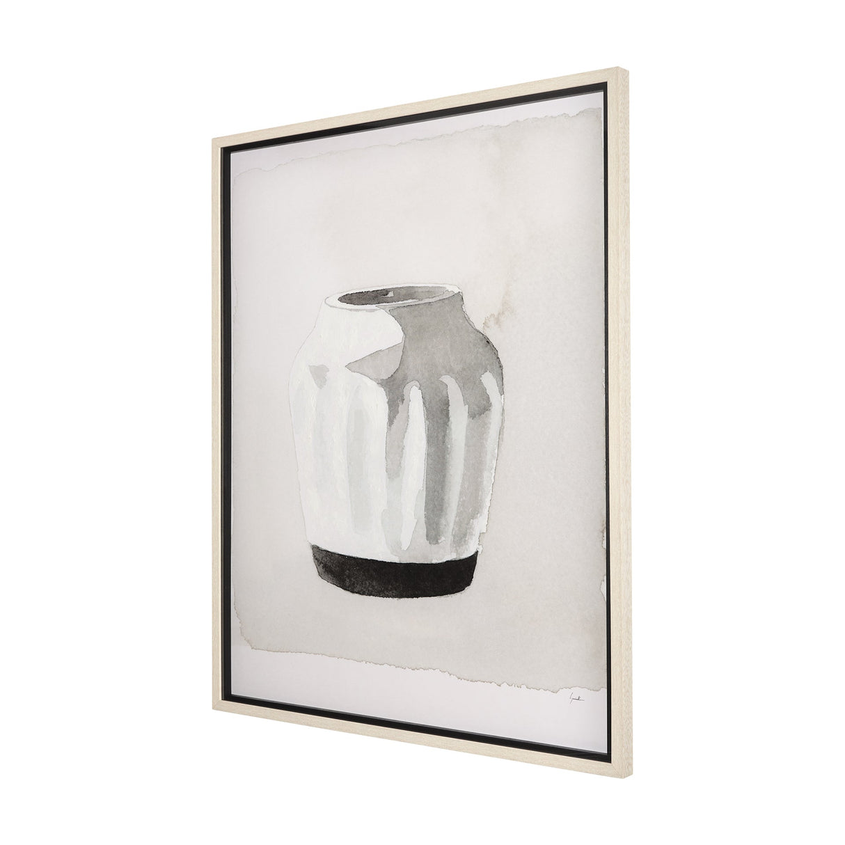 VesseII by Mercana Studio a Hand Embellished Textured Framed Art Print Matted under Glass by Mercana at Eve Furniture