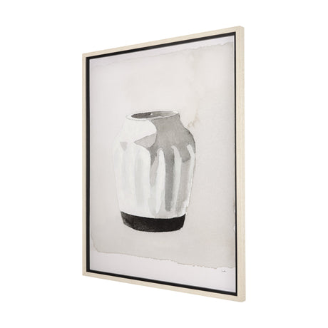 VesseII by Mercana Studio a Hand Embellished Textured Framed Art Print Matted under Glass by Mercana at Eve Furniture