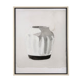 VesseII by Mercana Studio a Hand Embellished Textured Framed Art Print Matted under Glass by Mercana at Eve Furniture